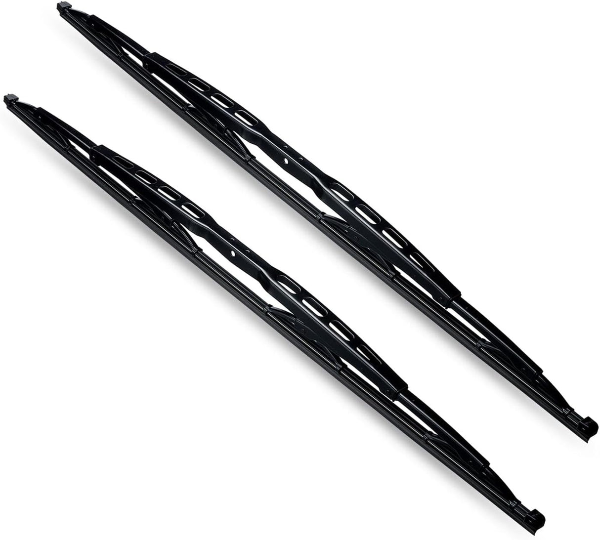 Clix Wipers Heavy Duty Replacement Windshield Wiper Blade for Truck, Bus, RV & Equipment (Set of 2)