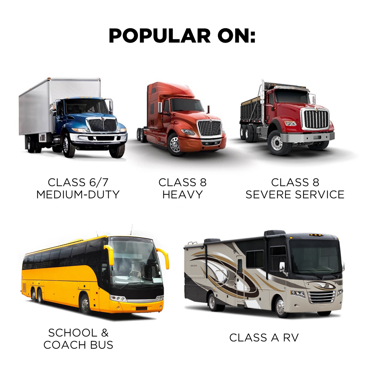 1990 Airstream Land Yacht Windshield Wiper Blades - 28" Driver Side 28" Passenger Side