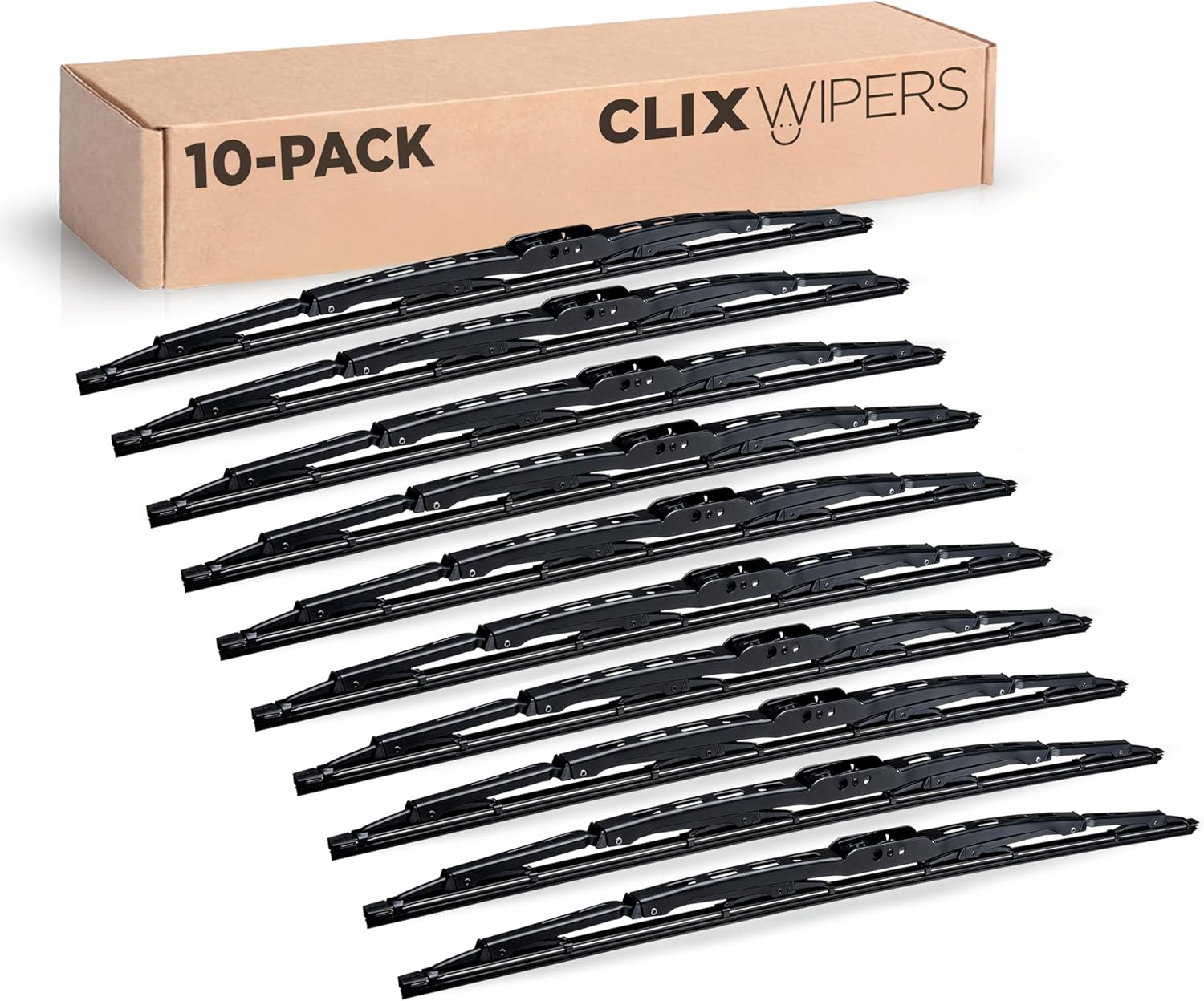 10 Pack - Conventional Windshield Wiper Blade – WindshieldWipers