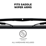 78 Series Bolt-on Saddle Mount OEM Replacement Heavy Duty Windshield Wiper - Pack of 1