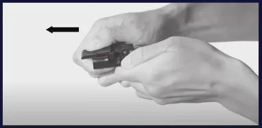 Slide the X2 Clip into the connector